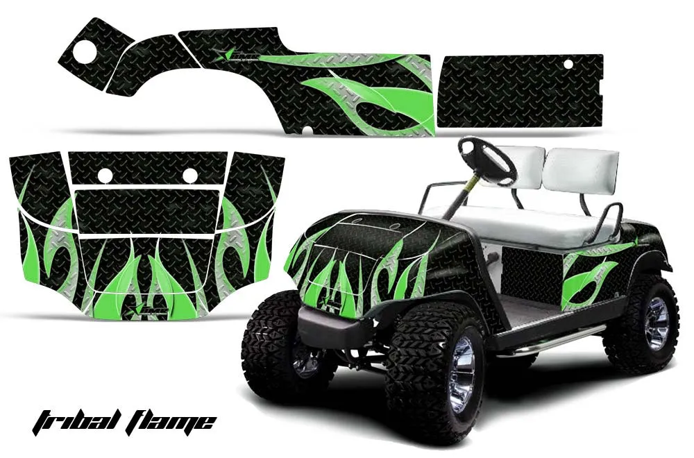 Yamaha G-Series Golf Cart Graphic Kit - 1995-2006 Customize Your Design