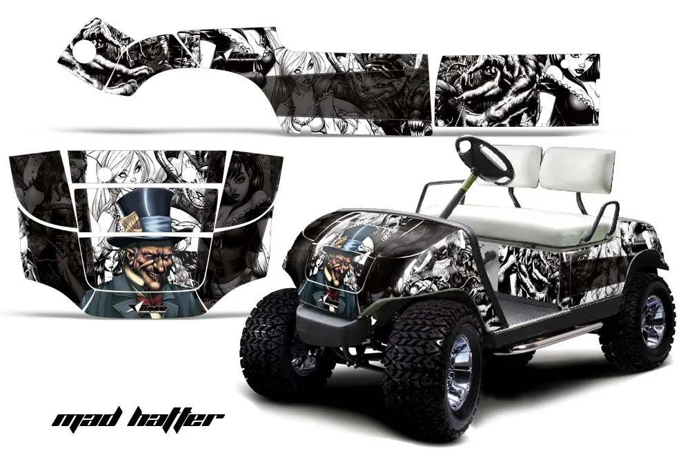 Yamaha G-Series Golf Cart Graphic Kit - 1995-2006 Customize Your Design