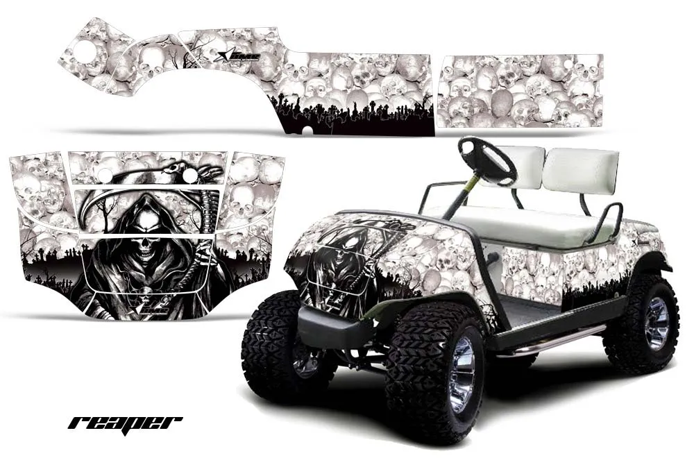 Yamaha G-Series Golf Cart Graphic Kit - 1995-2006 Customize Your Design