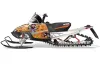 Arctic Cat M Series / Crossfire Sled Graphic Kit - All Years Ed Hardy - Love Kills Orange