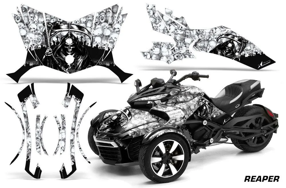 Can Am F3-S Spyder Custom Graphic Kit - All Years