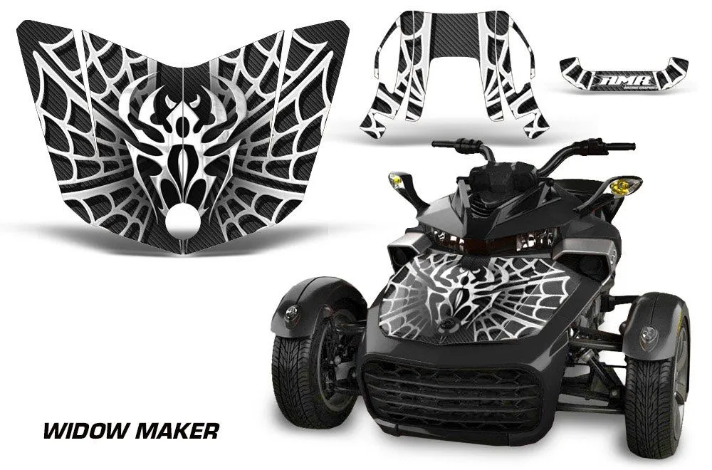 Can Am F3-S Spyder Hood Custom Graphic Kit - All Years