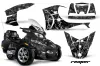 Can Am BRP (RTS) Spyder Custom Graphic Kit - 2010-2013
