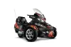 Can Am BRP (RTS) Spyder w/ Trim Kit Graphic Kit - 2010-2013 Mad Hatter Red