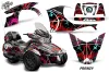 Can Am BRP (RTS) Spyder w/ Trim Kit Graphic Kit - 2014-2019 Frenzy Red
