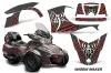 Can Am BRP (RTS) Spyder w/ Trim Kit Graphic Kit - 2014-2019 Widow Maker Red