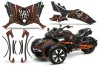 Can Am F3-S Spyder Graphic Kit - All Years Widow Maker Orange