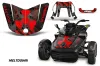 Can Am F3-S Spyder Hood Graphic Kit - All Years Meltdown Red