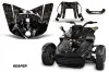 Can Am F3-S Spyder Hood Graphic Kit - All Years Reaper Black