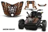 Can Am F3-S Spyder Hood Graphic Kit - All Years Widow Maker Orange
