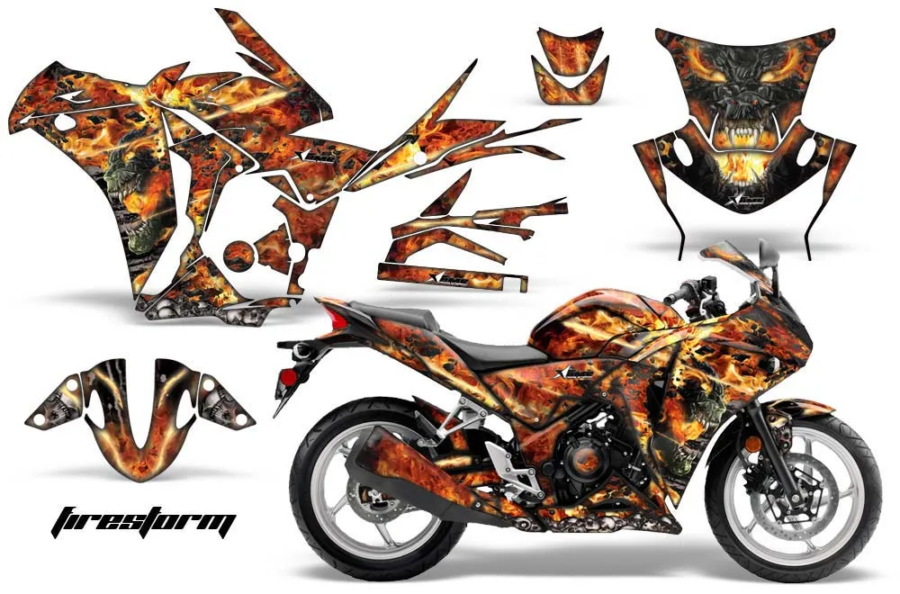 Honda CBR 250R Custom Graphic Kit - 2010-2013