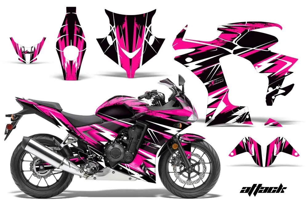 Honda CBR 500R Custom Graphic Kit - 2013-2014