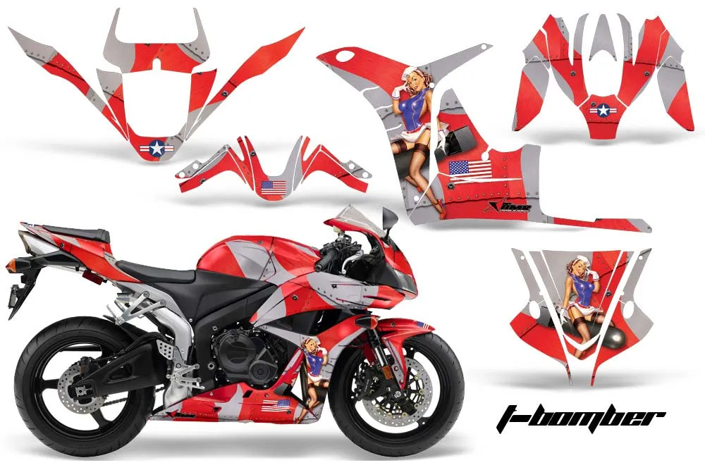 Honda CBR 600 RR Custom Graphic Kit - 2007-2008