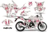 Honda CBR 250R Graphic Kit - 2010-2013 Butterfly Red