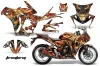 Honda CBR 250R Graphic Kit - 2010-2013 Firestorm Black