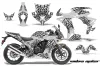 Honda CBR 500R Graphic Kit - 2013-2014 Widow Maker White