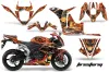 Honda CBR 600 RR Graphic Kit - 2007-2008 Firestorm Red