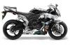 Honda CBR 600 RR Graphic Kit - 2007-2008 Mad Hatter White