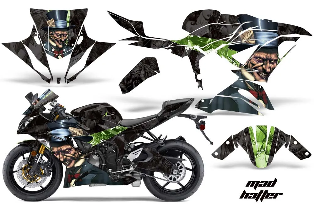 Kawasaki 636 ZX6-R Ninja Custom Graphic Kit - 2013-2016