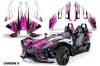 Polaris Slingshot SL Graphic Kit - All Years Up To 2020 Carbon X Pink
