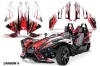 Polaris Slingshot SL Graphic Kit - All Years Up To 2020 Carbon X Red