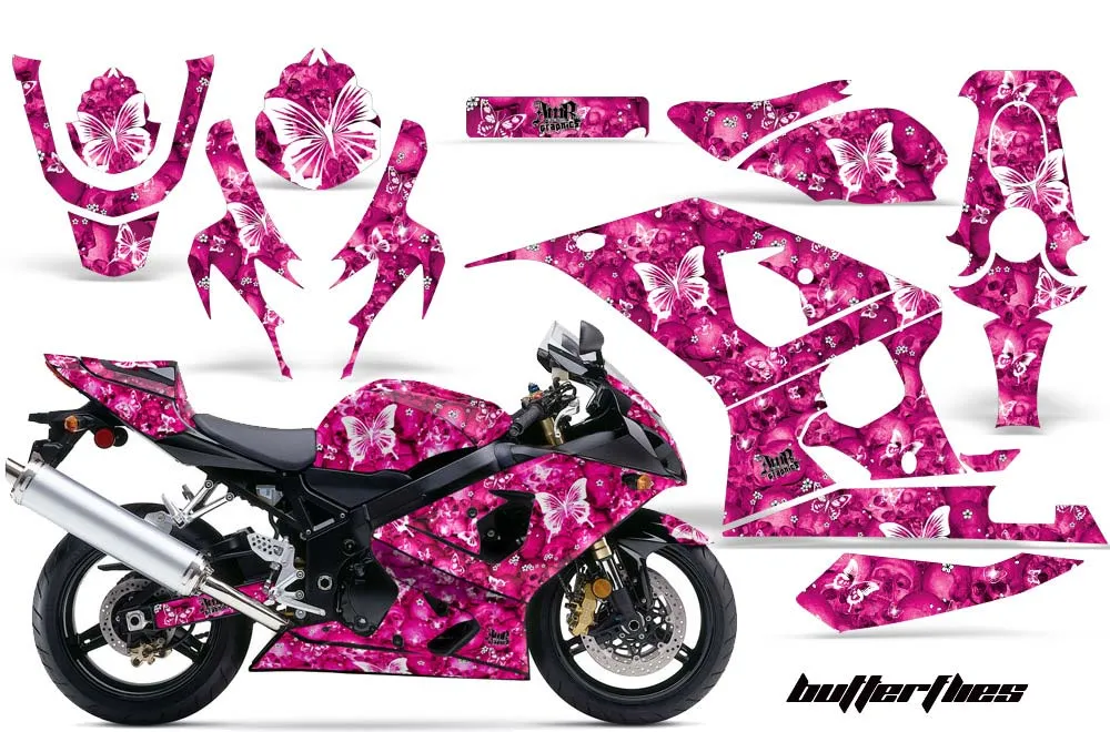 Suzuki GSXR 600 / 750 Custom Graphic Kit - 2004-2005
