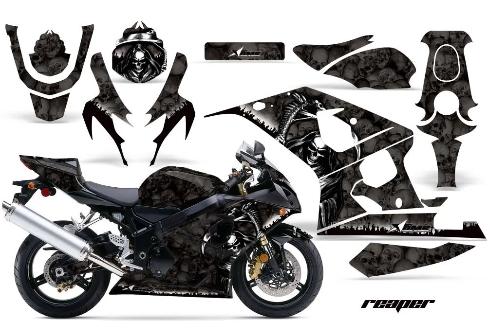 Suzuki GSXR 600 / 750 Custom Graphic Kit - 2004-2005