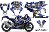 Suzuki GSXR 1000 Graphic Kit - 2005-2006 Mad Hatter Blue