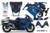 Suzuki GSXR 1300 Hayabusa Graphic Kit - 2008-2020 Carbon X Red