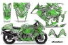 Suzuki GSXR 1300 Hayabusa Graphic Kit - 2008-2020 Deaden Green