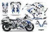 Suzuki GSXR 1300 Hayabusa Graphic Kit - 2008-2020 Expo Blue