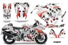 Suzuki GSXR 1300 Hayabusa Graphic Kit - 2008-2020 Expo Red