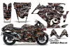 Suzuki GSXR 1300 Hayabusa Graphic Kit - 2008-2020 Silver Star Silver Haze
