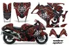 Suzuki GSXR 1300 Hayabusa Graphic Kit - 2008-2020 Widow Maker Red