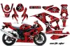 Suzuki GSXR 600 / 750 Graphic Kit - 2004-2005 North Star Red