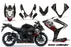 Suzuki GSXR 600 / 750 Graphic Kit - 2006-2007 Bone Collector Black