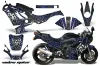 Suzuki GSXR 600F / 750F Katana Graphic Kit - 1988-1997 Widow Maker Blue