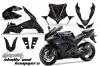 Yamaha R1 Graphic Kit - 2004-2005 Huntington Ink Silver