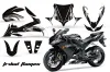 Yamaha R1 Graphic Kit - 2004-2005 Tribal Flames White