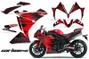 Yamaha R1 Graphic Kit - 2010-2012 Carbon X Red