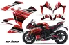 Yamaha R1 Graphic Kit - 2010-2012 In Line Red