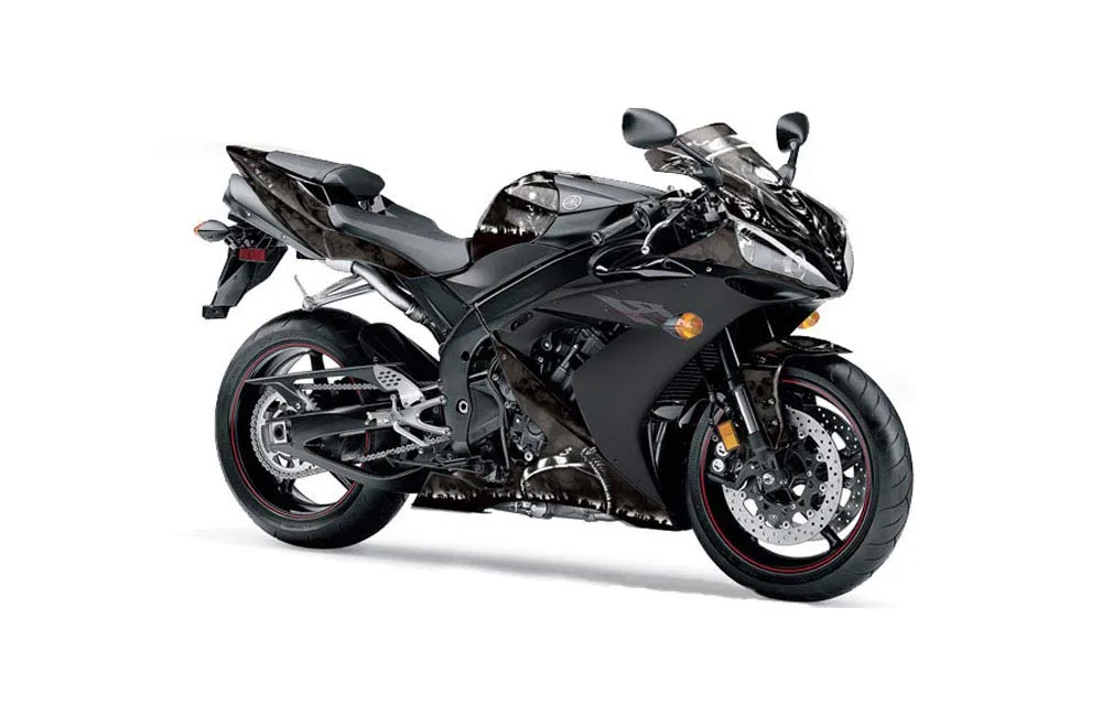 Yamaha R1 Graphic Kit - 2004-2005 Reaper Black