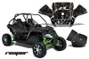 Arctic Cat Wildcat Graphic Kit - 2012-2016 Reaper Black