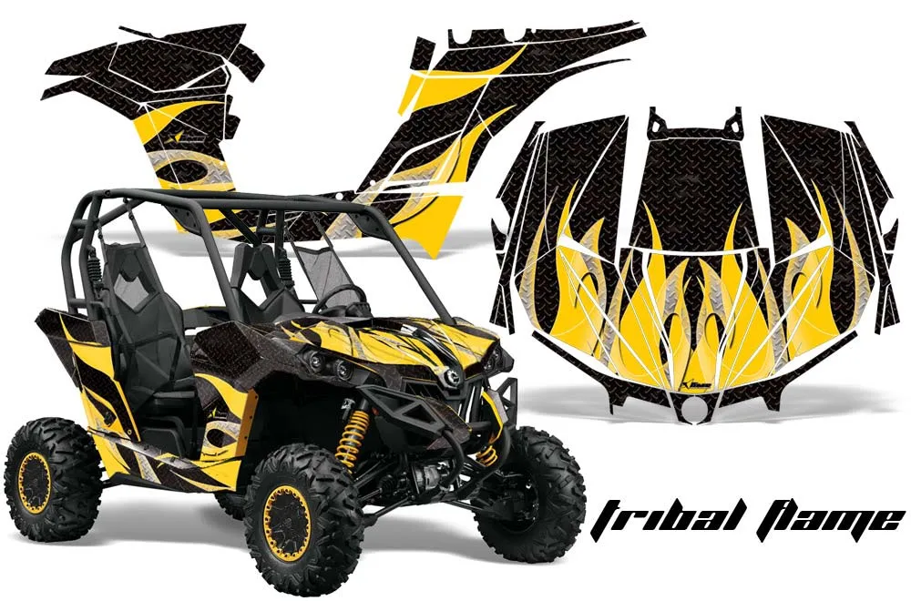 Can-Am Maverick 1000 X RS R Custom Graphic Kit - 2013-2016