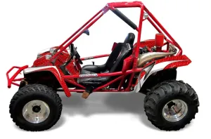 Honda Odyssey FL350 Graphic Kit - 1985 Tribal Flame Red