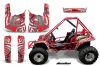 Honda Odyssey FL350 Graphic Kit - 1985 Deaden Red