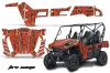 Kawasaki Teryx 800 4 Door Graphic Kit - 2013-2015 Fire Camo Camo