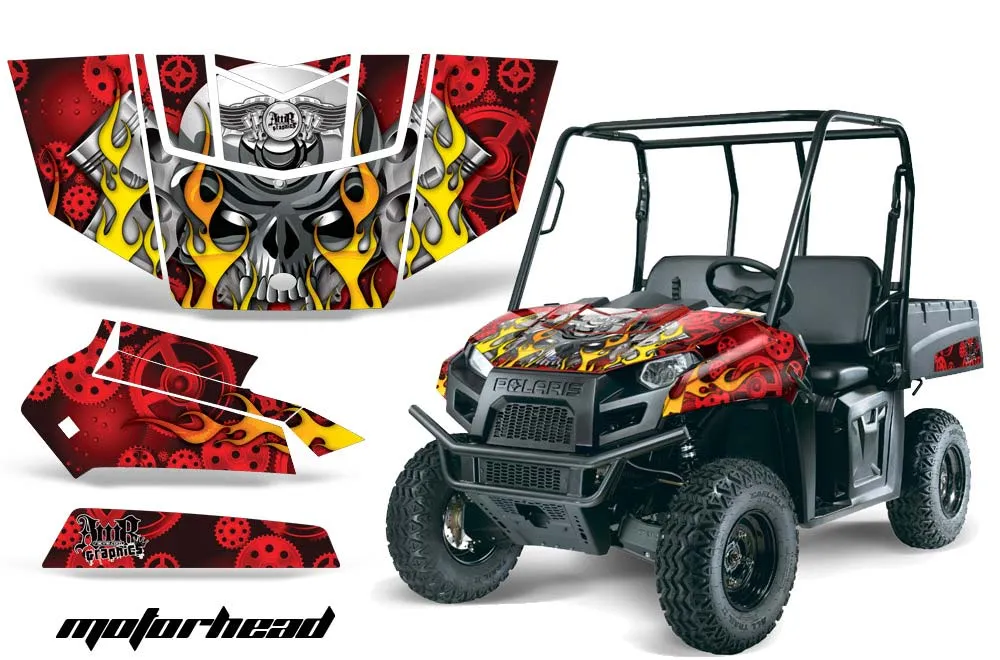 Polaris Ranger EV Electric Custom Graphic Kit - 2009-2015