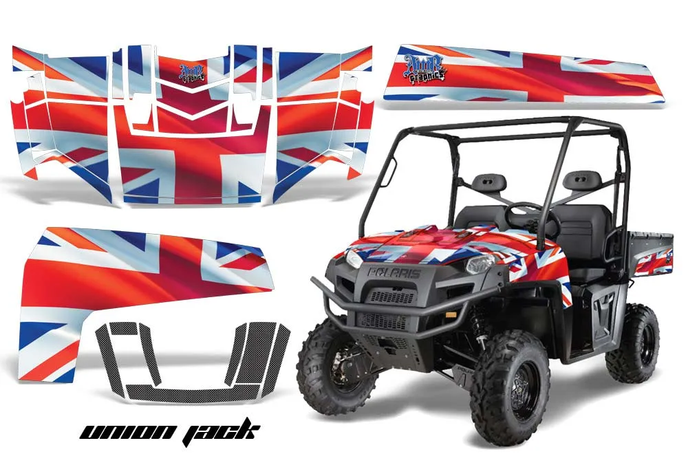 Polaris Ranger XP 500 / 800 / 900D 4x4 EFI Custom Graphic Kit - 2010-2014