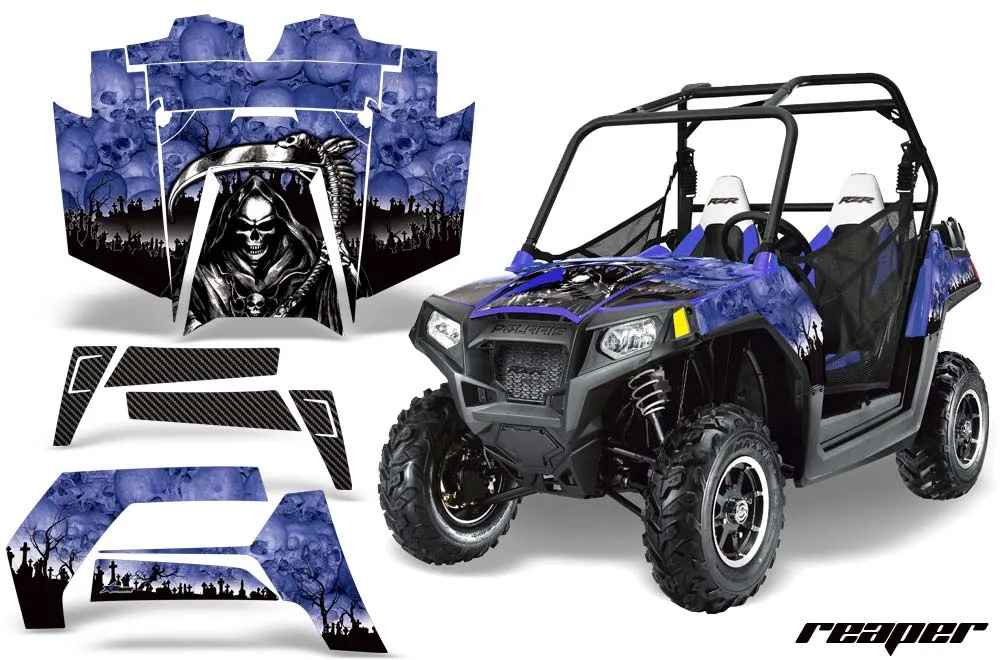 Polaris RZR 800 / 800S Graphic Kit - 2011-2014 Reaper Blue